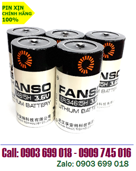 Fanso ER34615; Pin nuôi nguồn FANSO ER34615 lithium 3.6v D 20 000mAh chính hãng _Xuất xứ China 